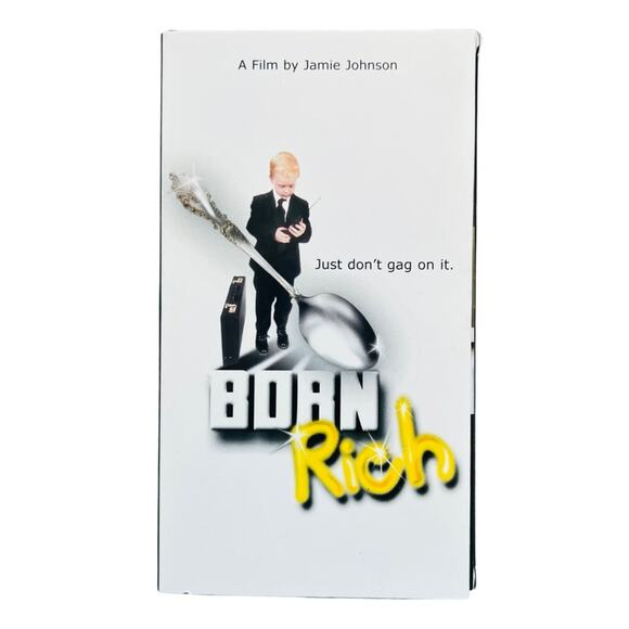 Born Rich VHS Jamie Johnson HBO Documentary Movie 2003 Ivanka Trump FYC - Picture 1 of 3